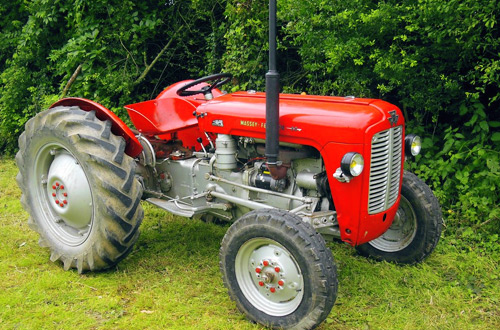 Tracteur ancien Massey Ferguson