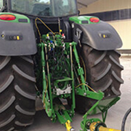 Attelage tracteur John Deere